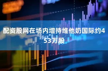 配资股网在场内增持维他奶国际约453万股