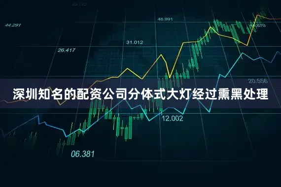 深圳知名的配资公司分体式大灯经过熏黑处理
